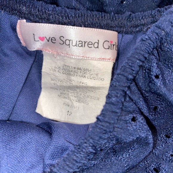 Navy blue Romper Girls - Picture 3 of 3